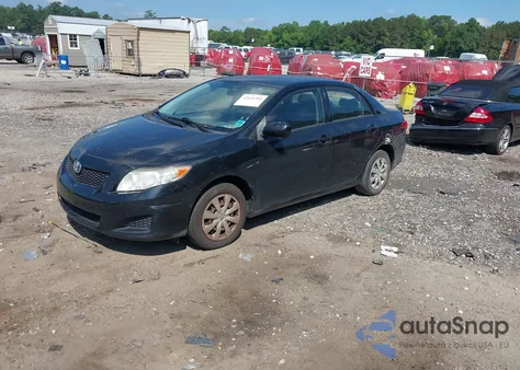 2010 Toyota Corolla Le z USA, uszkodzony, nr VIN JTDBU4EE0AJ078203